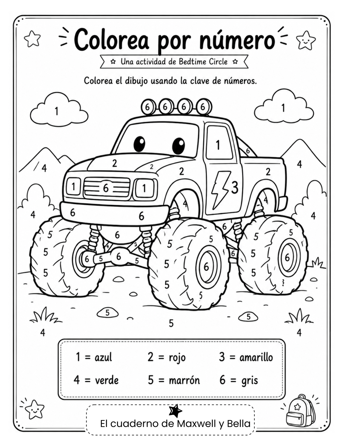Paquete Divertido de Maxwell y Bella — Libro de Actividades (Español) | Bedtime Circle