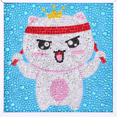 5D Diamond Painting Kit Kids DIY Full Drill Rhinestone Kits