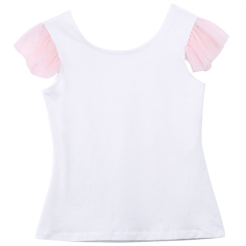 Parent -Child Net Gauze Canopy Skirt Two-Piece Mother And Daughter Suit Skirt