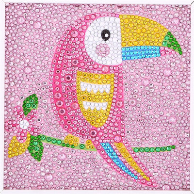 5D Diamond Painting Kit Kids DIY Full Drill Rhinestone Kits