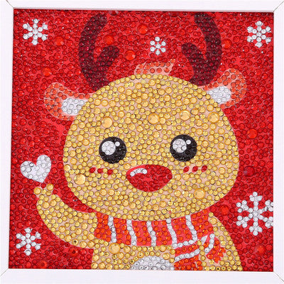 5D Diamond Painting Kit Kids DIY Full Drill Rhinestone Kits