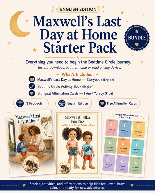 Maxwell's Last Day at Home Starter Bundle — English Edition