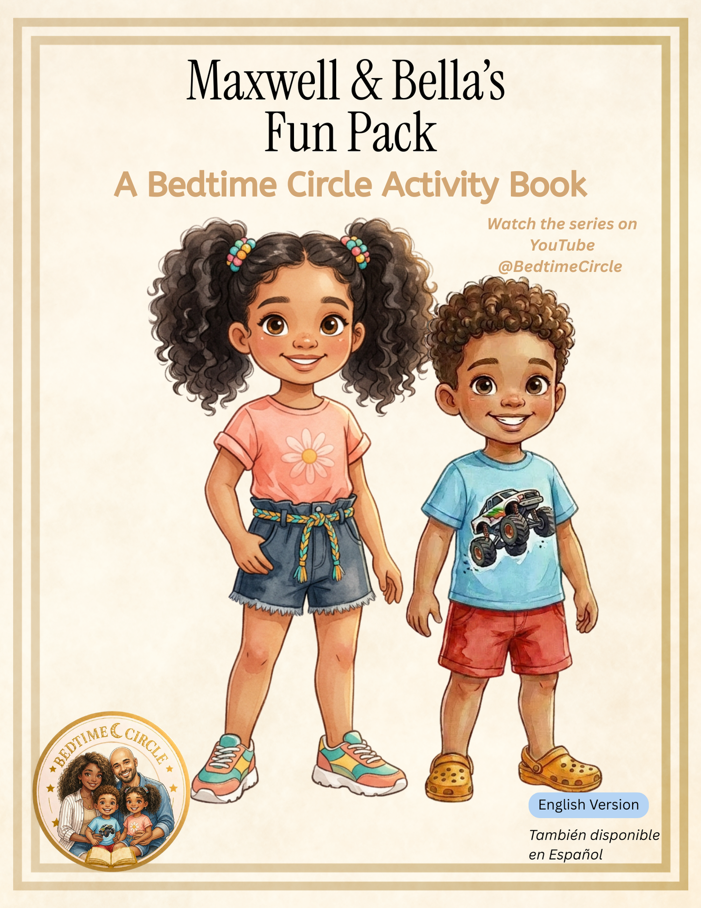 Maxwell & Bella's Fun Pack — Activity Book (English) | Bedtime Circle