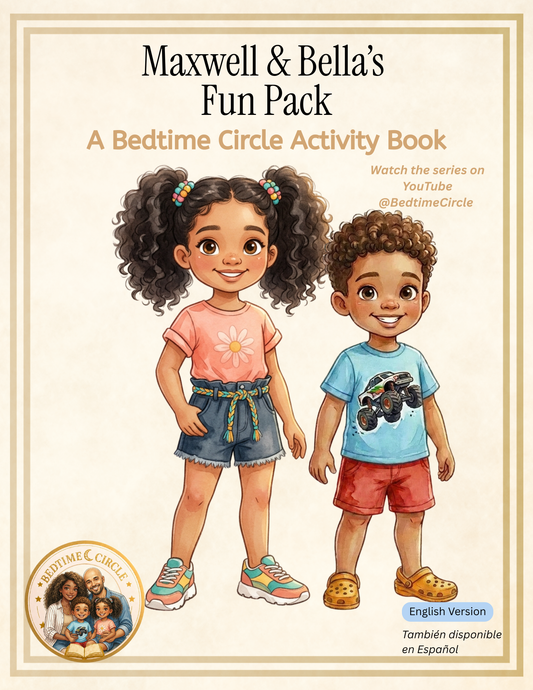 Maxwell & Bella's Fun Pack — Activity Book (English) | Bedtime Circle