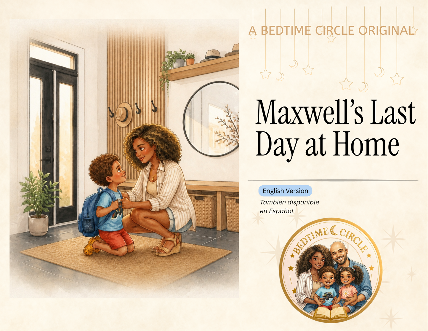 Maxwell's Last Day at Home — Storybook (English)
