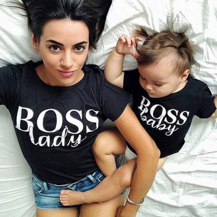 Boss Lady-Boss Baby mommy + me shirts