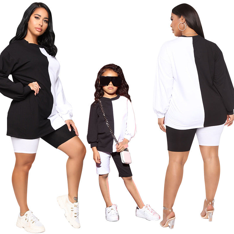 Black And White Contrast Color Fashion