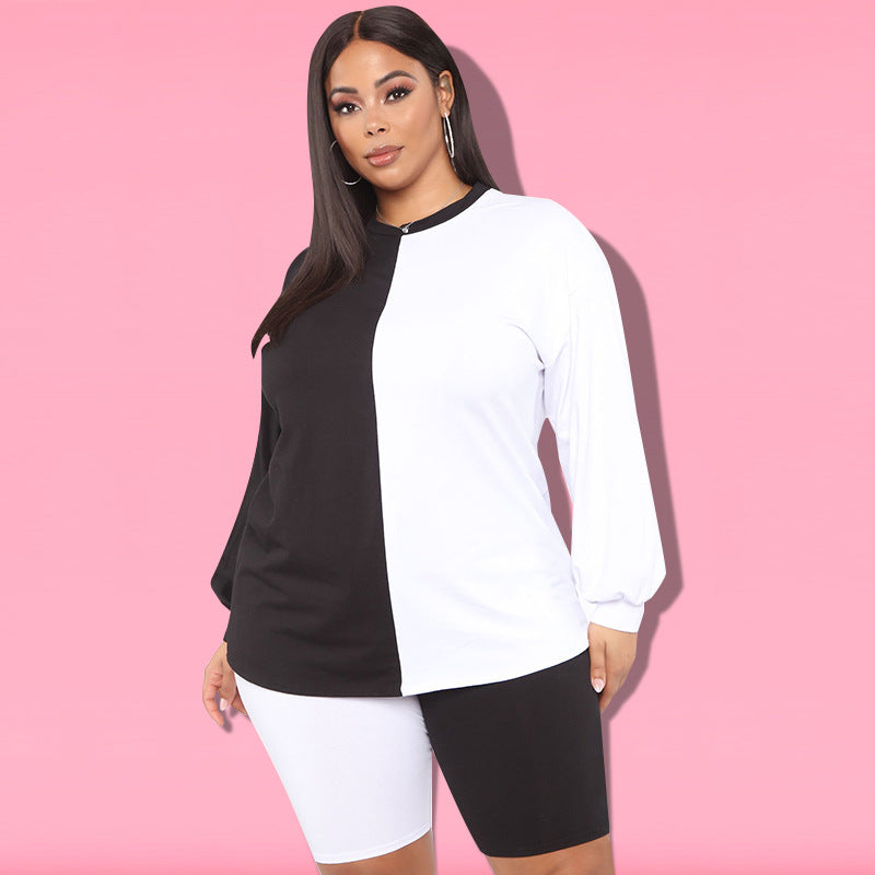 Black And White Contrast Color Fashion