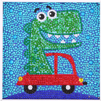 5D Diamond Painting Kit Kids DIY Full Drill Rhinestone Kits