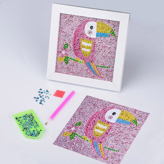 5D Diamond Painting Kit Kids DIY Full Drill Rhinestone Kits
