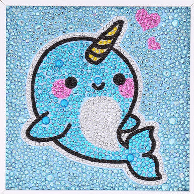 5D Diamond Painting Kit Kids DIY Full Drill Rhinestone Kits