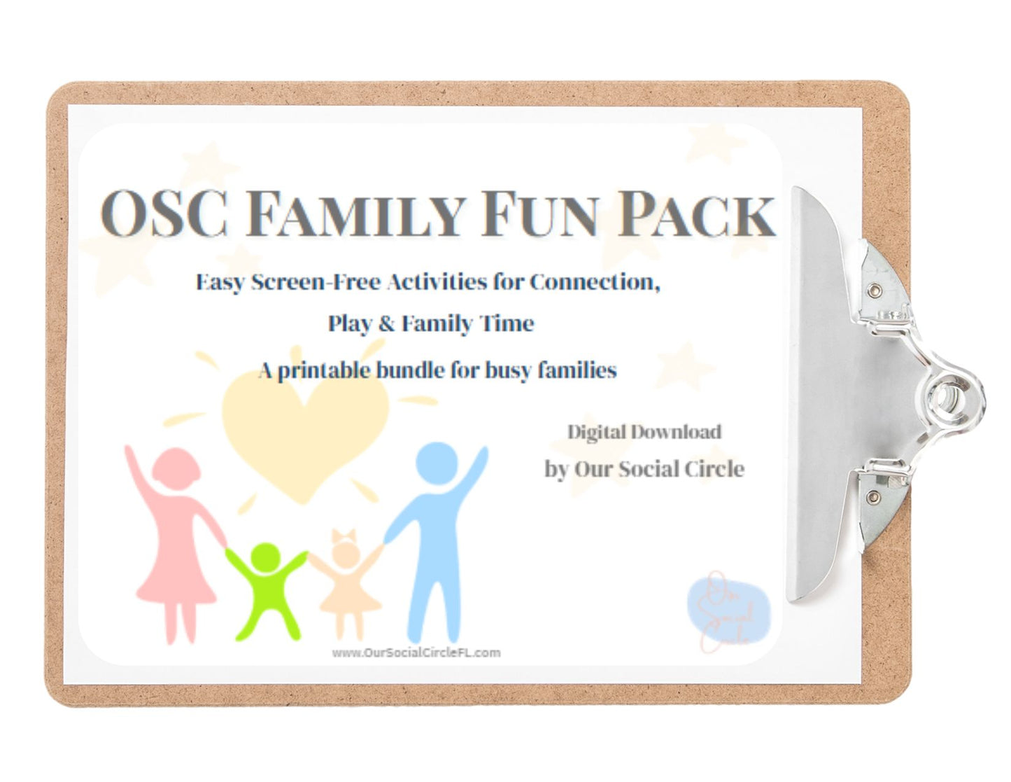 12-page Family Fun Pack: Screen-Free Activities for Connection, Play & Family Time