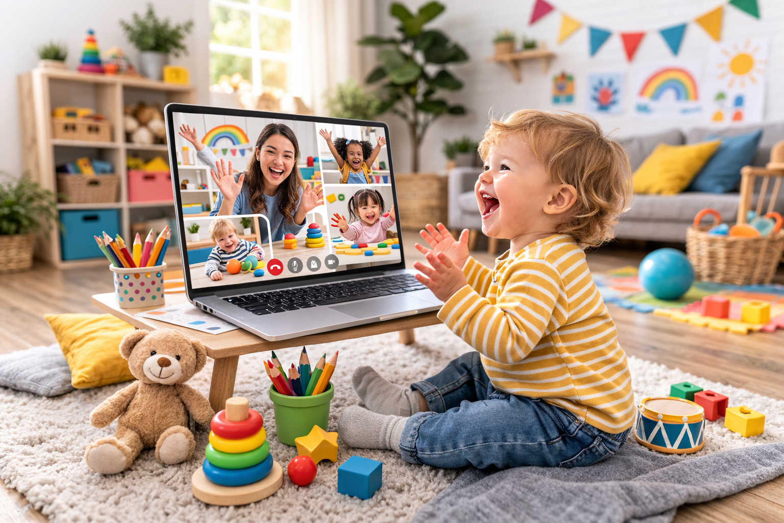 Tiny Movers: Dance, Play & Learn (Ages 2–5) (Virtual Class) (Single class)